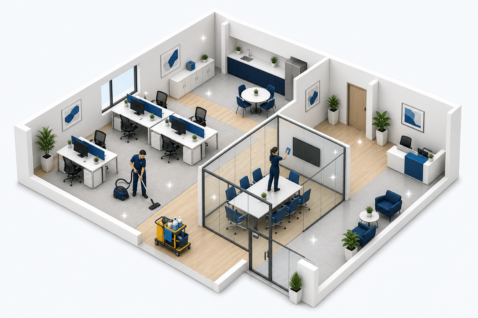 Commercial cleaning built for your operation